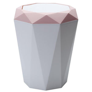 Nordic Style Flap Type Trash Can