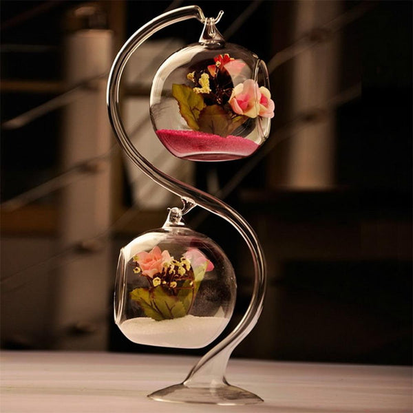 Flower Plant Stand Hanging Vase