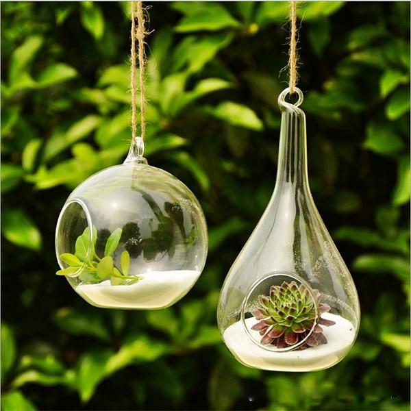 Flower Plant Stand Hanging Vase