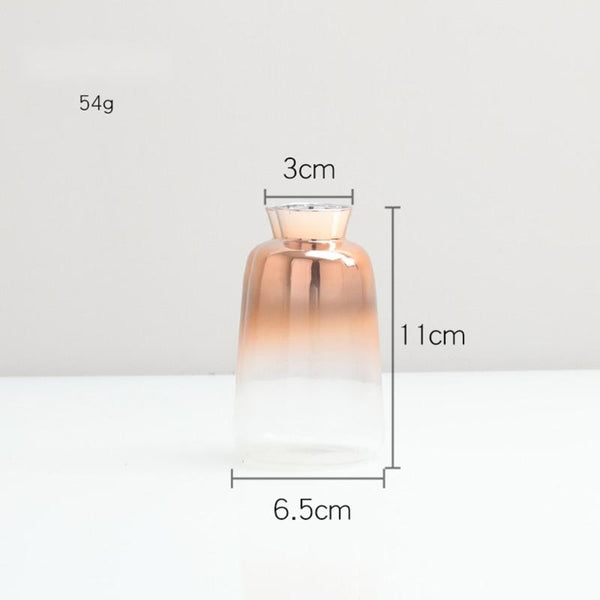 Nordic Style Gradient Glass Vase