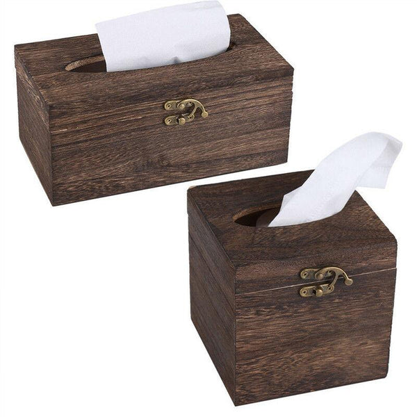 Car Home Rectangle Shaped Tissue Box