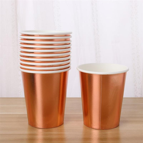 Disposable Tableware Decorative Paper Cups