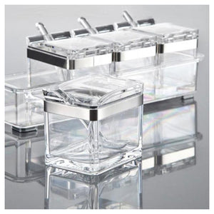 Acrylic Seasoning Box Spice Jar