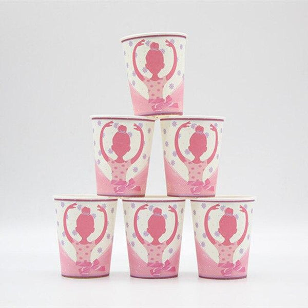 Ballet Girls Party Pink Theme  Cup