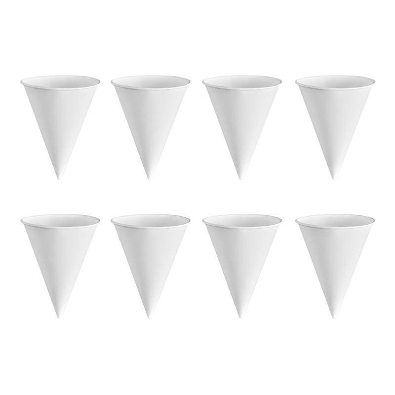 250pcs Disposable Cone Paper Cups