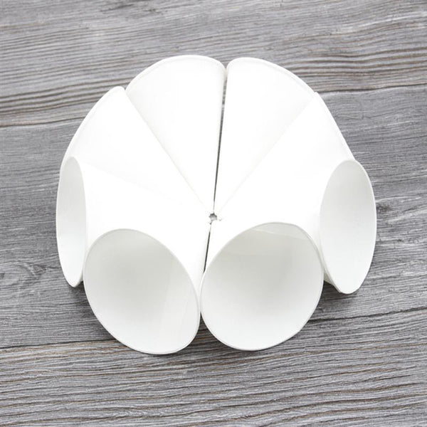 250pcs Disposable Cone Paper Cups