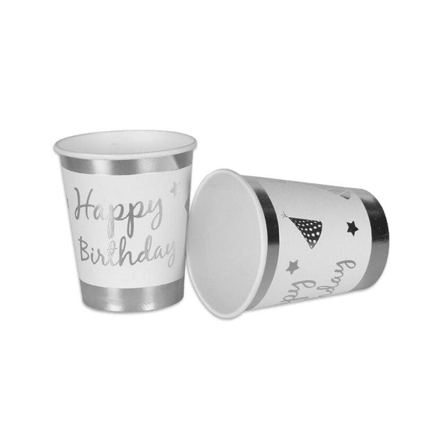 Silver Party Supplies Paper Cup