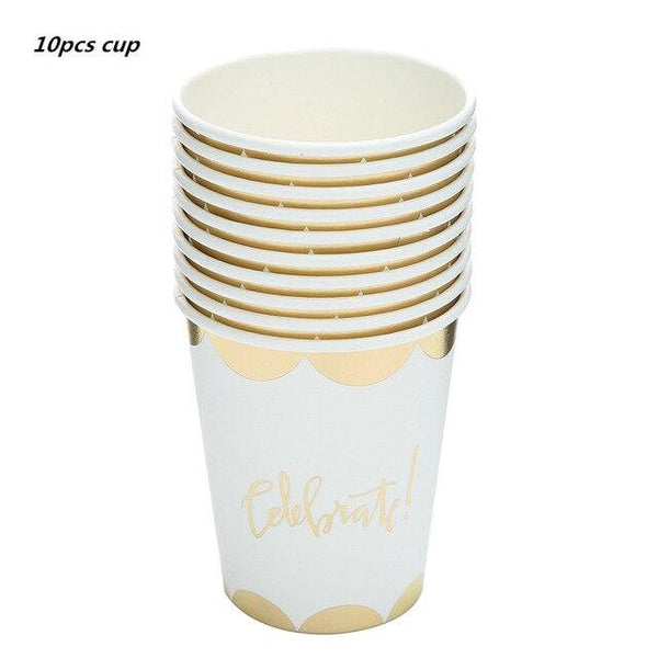 Silver Party Supplies Paper Cup