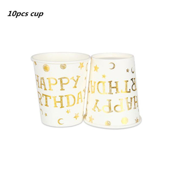 Silver Party Supplies Paper Cup