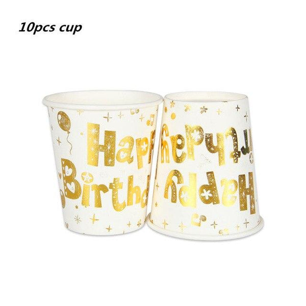 Silver Party Supplies Paper Cup