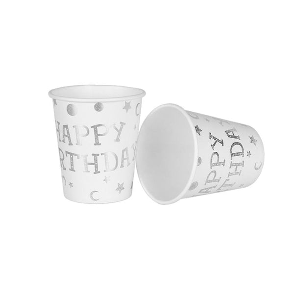 Silver Party Supplies Paper Cup