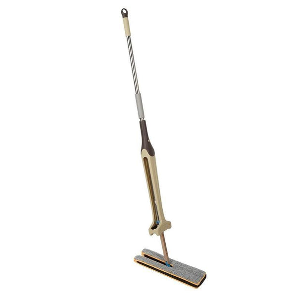 Flat Squeeze Mop and Bucket Hand-Free