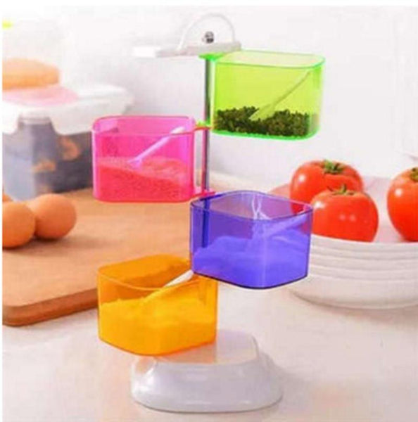 Four-piece Kitchen Seasoning Box