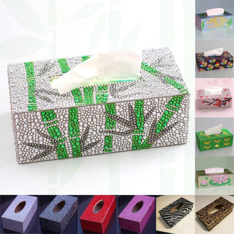 Diamond Painting  Roll Tissue Box