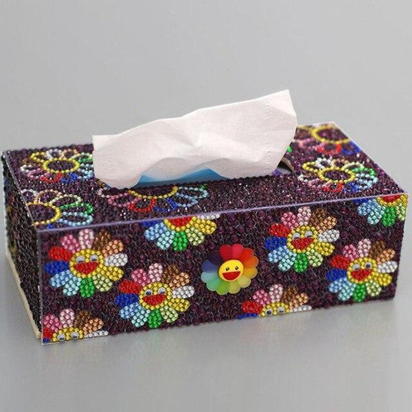 Diamond Painting  Roll Tissue Box