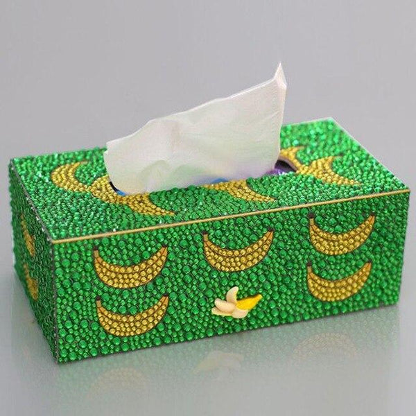 Diamond Painting  Roll Tissue Box