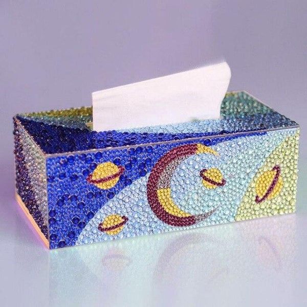 Diamond Painting  Roll Tissue Box