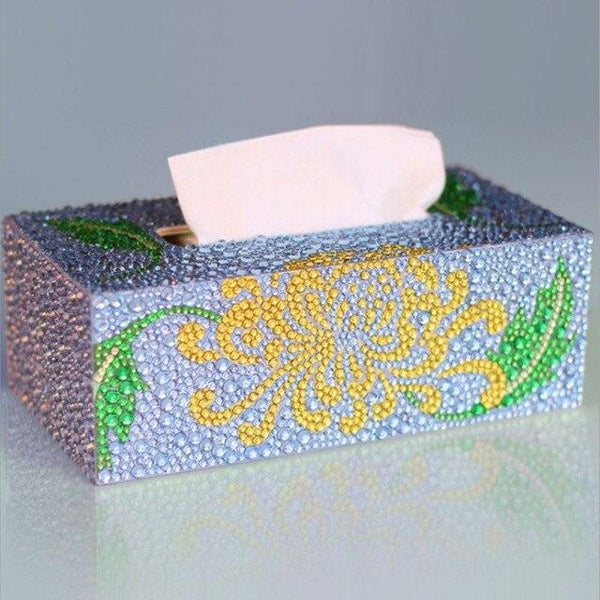 Diamond Painting  Roll Tissue Box