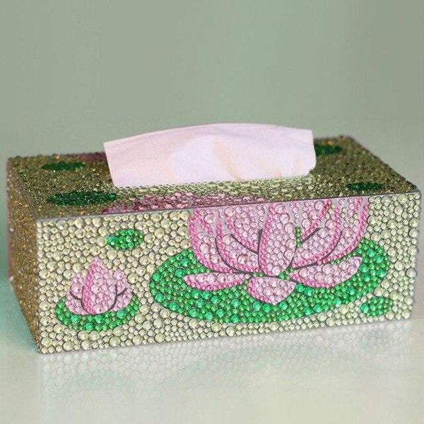 Diamond Painting  Roll Tissue Box