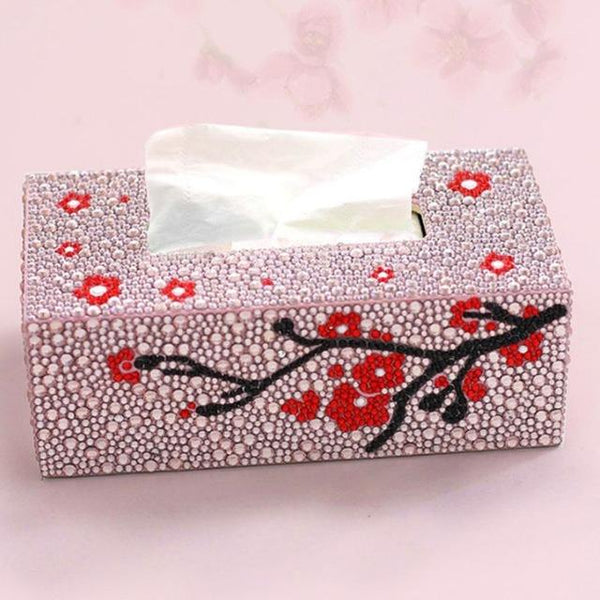 Diamond Painting  Roll Tissue Box