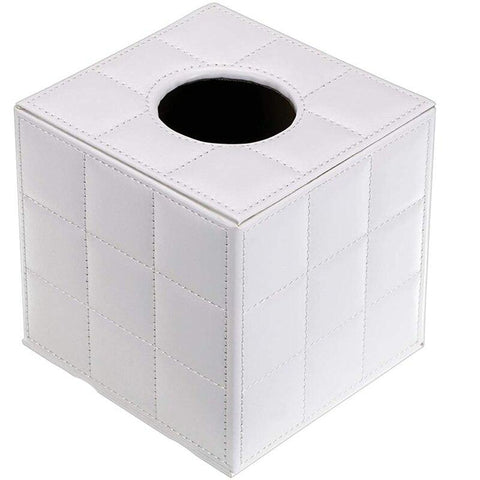 Pu Leather Tissue Box Holder