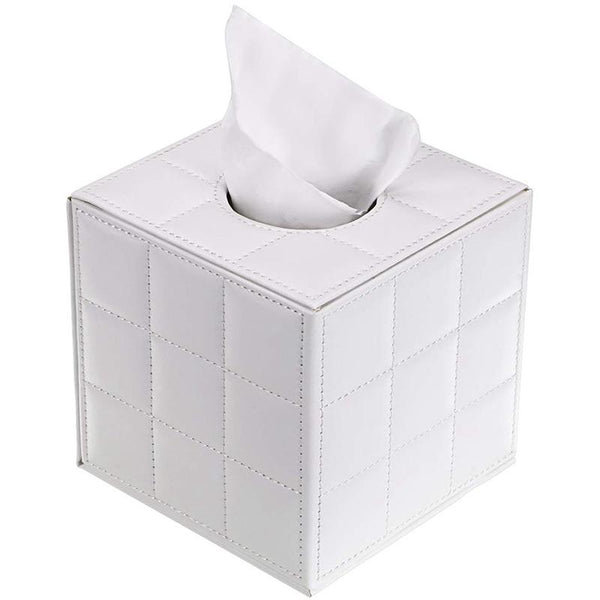 Pu Leather Tissue Box Holder