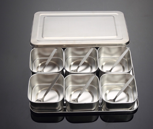 Japanese Stainless Steel Seasoning Box